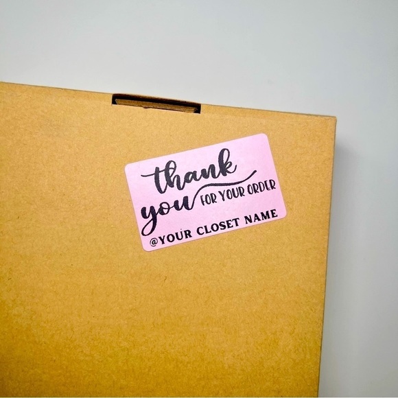 100 Stickers with Name Personalization 2in NWT | packaging supplies - Picture 6 of 6